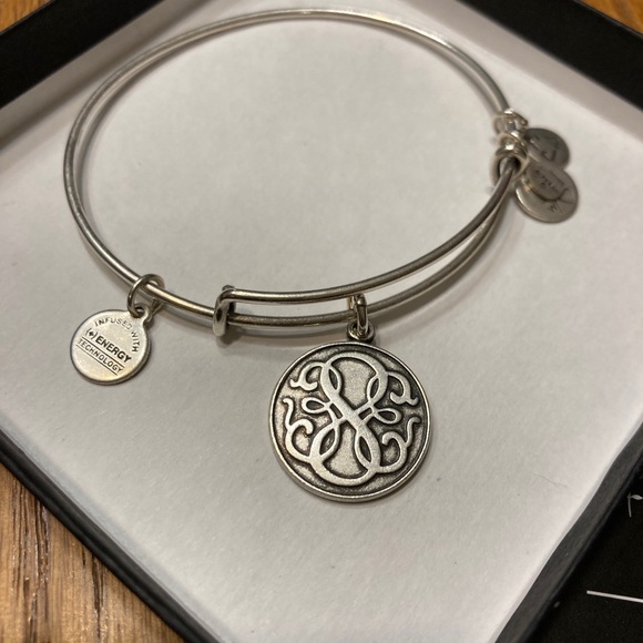 Alex & Ani Silver Path of Life Bracelet - Picture 2 of 5